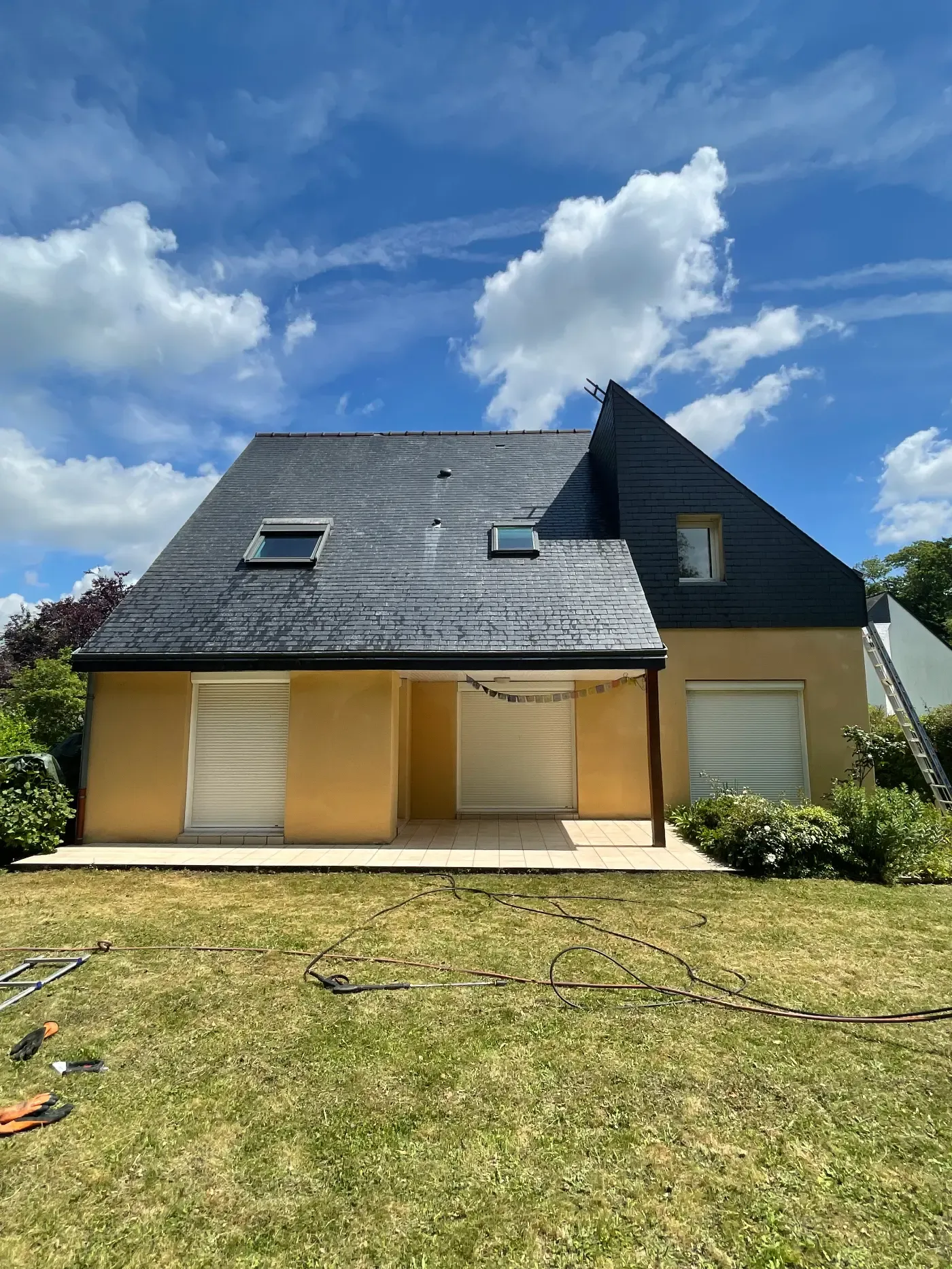 Façade après travaux de ravalement - Résultat final