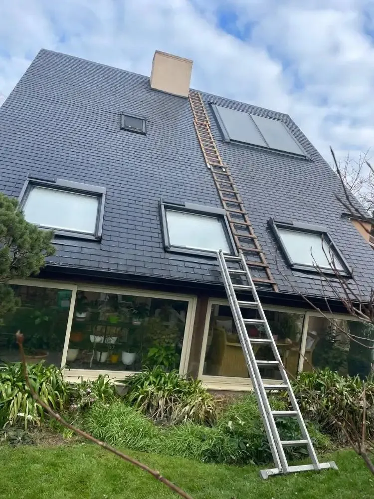R&eacute;novation de toiture en ardoise